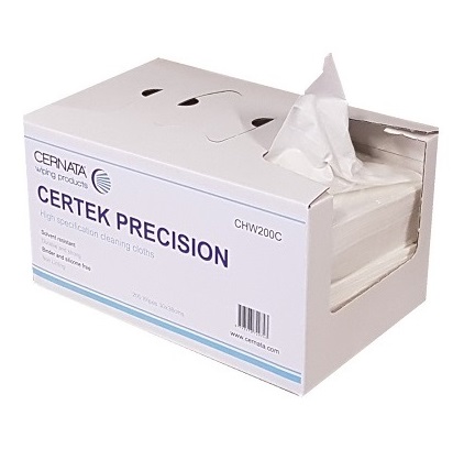 CERTEK Lint Free Wipes Dispenser Case of 200 30x38cm